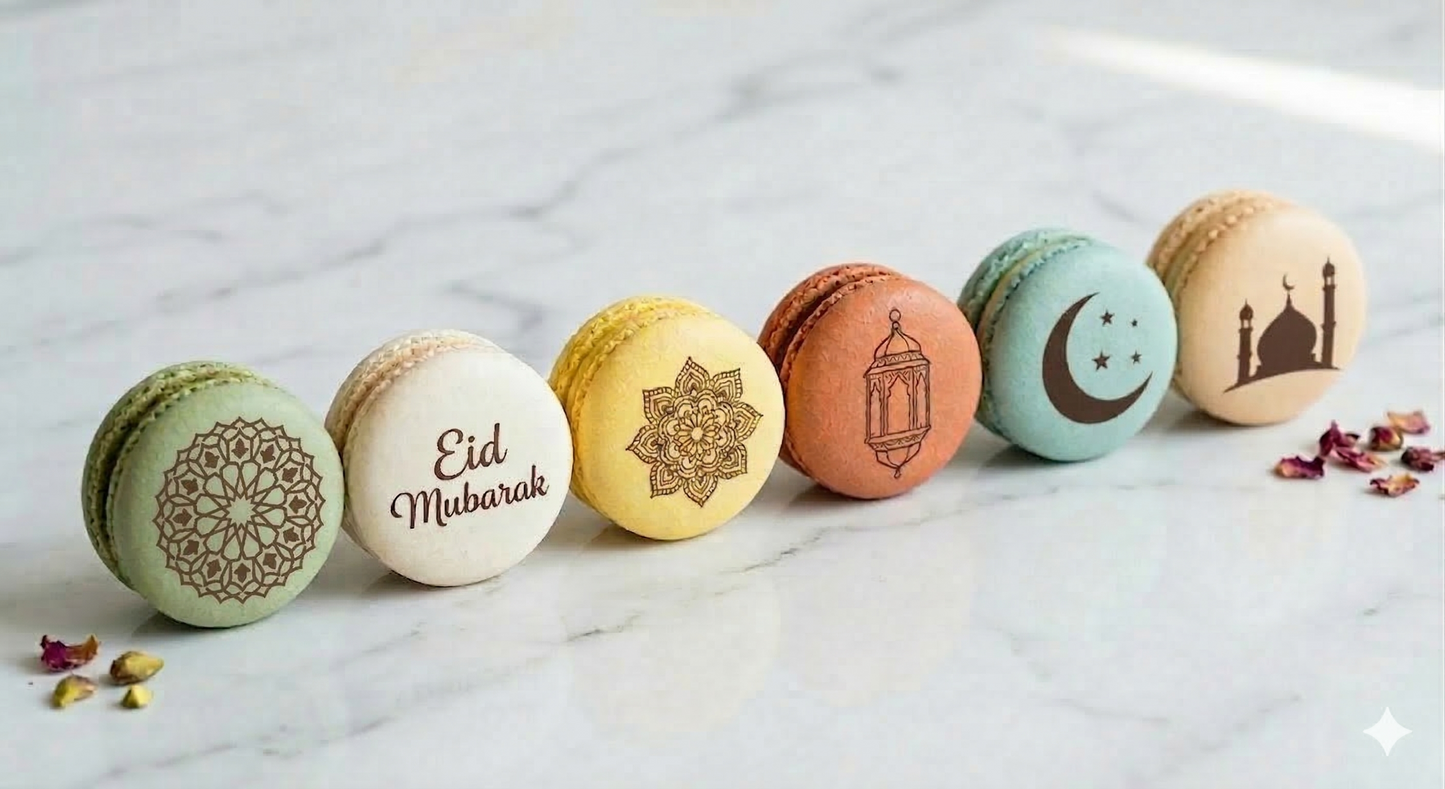 Eid Mubarak Macaron Box